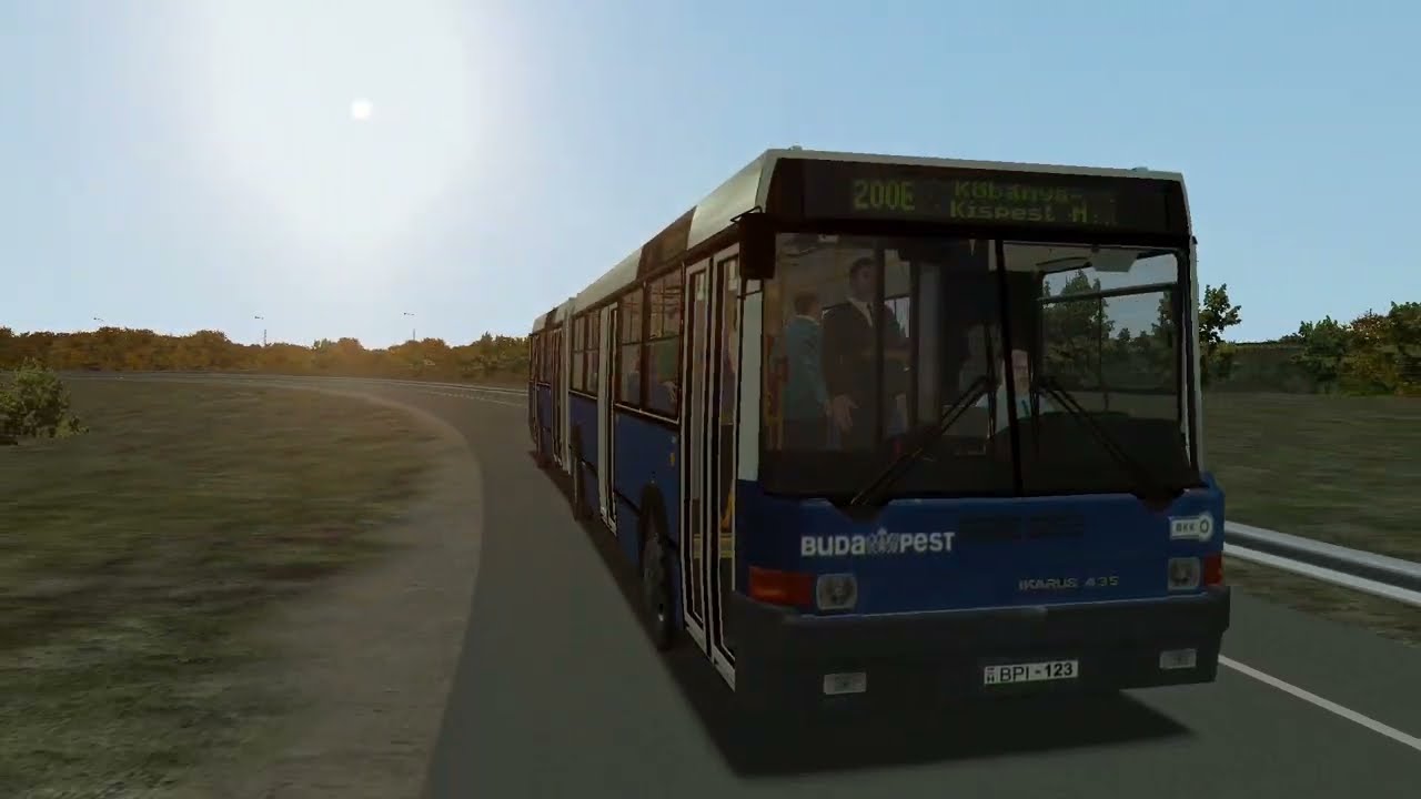 OMSI 2 NEM timelapse #1 - Dél-Pest 200E - Ikarus 435