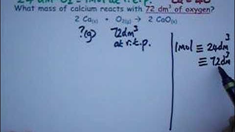 Reacting Mass Calculations Series 4 No 5. From 20to9.com