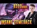 Miracle bị Attacker cầm Kunkka củ hành 