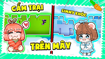 KAMUI KHIẾN MÈO SIMMY KHÓC NHƯ MƯA KHI CẮM TRẠI 1 MÀU TRÊN MÂY HÓA THÀNH THIÊN THẦN TRONG MINI WORLD