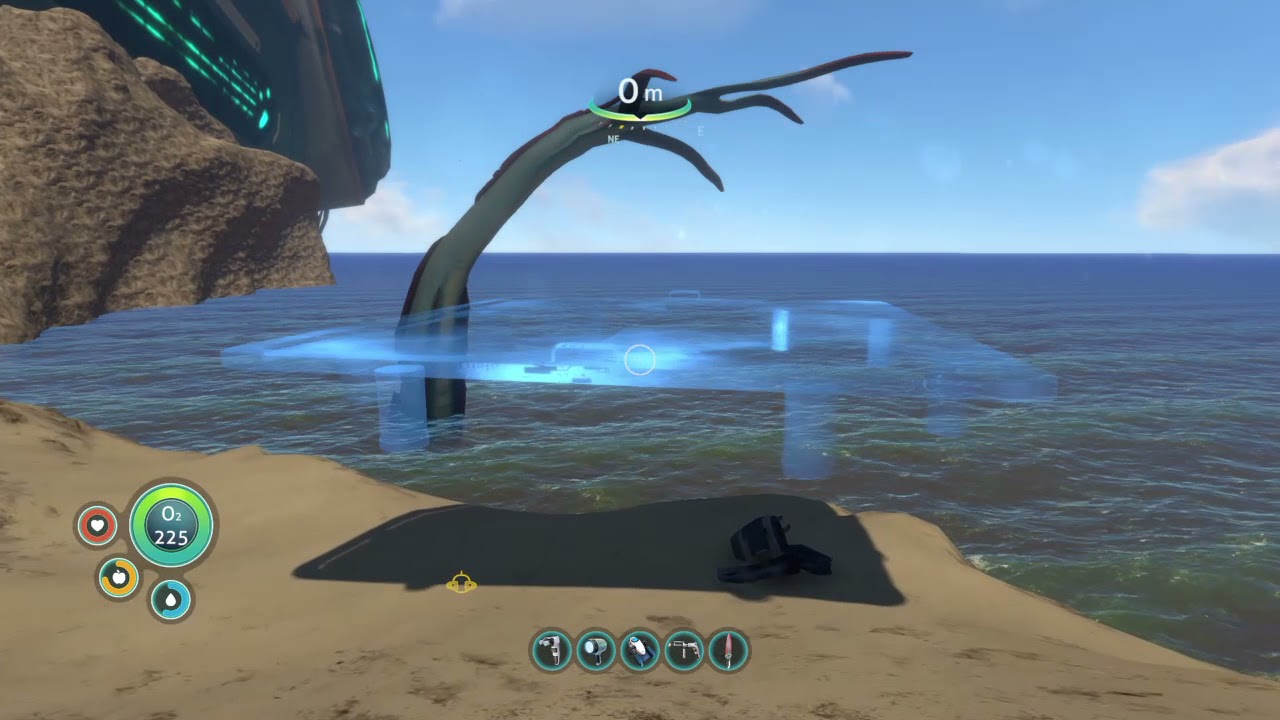When your seamoth is stuck in subnautica - YouTube