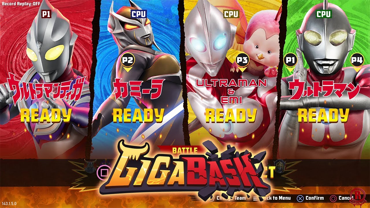 GigaBash (PS5 PRO) Gameplay - Ultraman Battle Royale + DLC (Ultraman Rising/Emi) Hardest [4K 60FPS]