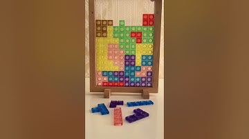 Playing TETRIS BLOCKS with Mary (ASMR Part-27) #shorts# game #tetris #tetrischallenge #tetris game