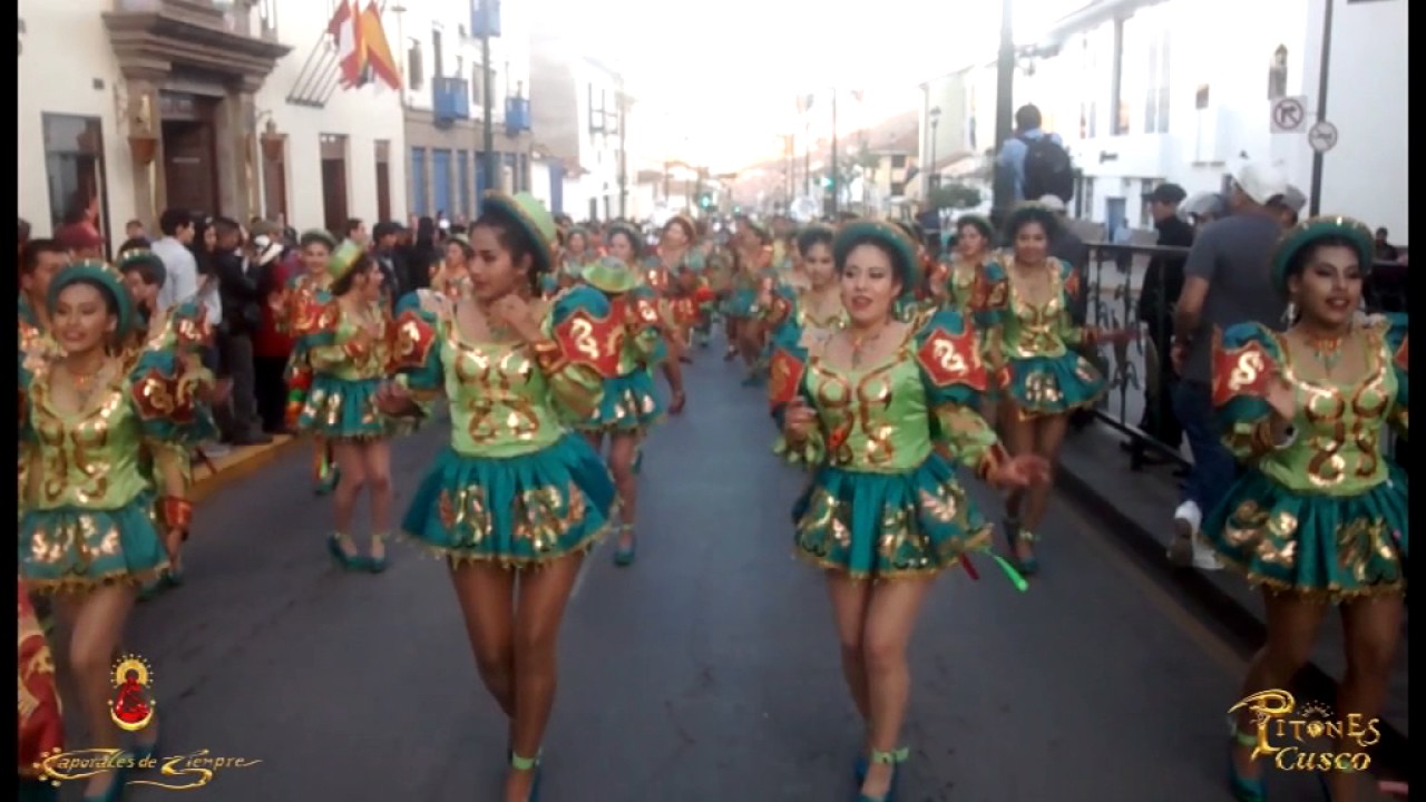 Saludo al Collasuyo Cusco Caporales De Siempre Pitones 2017 YouTube