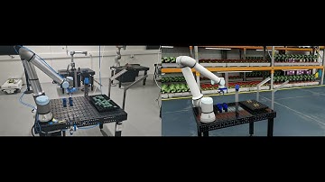 Real robot and Simulation setup in Isaac SIM
