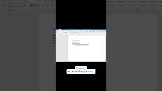 Microsoft Word shortcuts #microsoftword #officehacks #learning