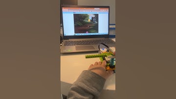 Hareket ve eğim sensörü ile oyun konsolu 🕹️ #lego #wedo #robotics #scratch #coding #oyunkonsolu