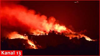 More than 17,000 under evacuation orders as Southern California wildfire threatens homes