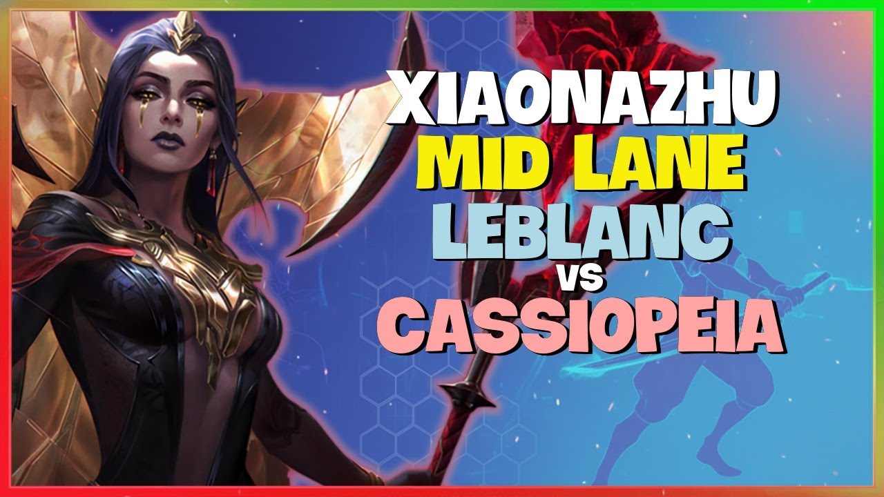 XiaoNazhu's Challenger LeBlanc OUTPLAY! Insane Mechanics (Engsub)