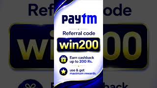 Paytm Referral Code | Paytm Referral Code Today | Paytm Referral Code Latest 2026 #paytmreferandearn