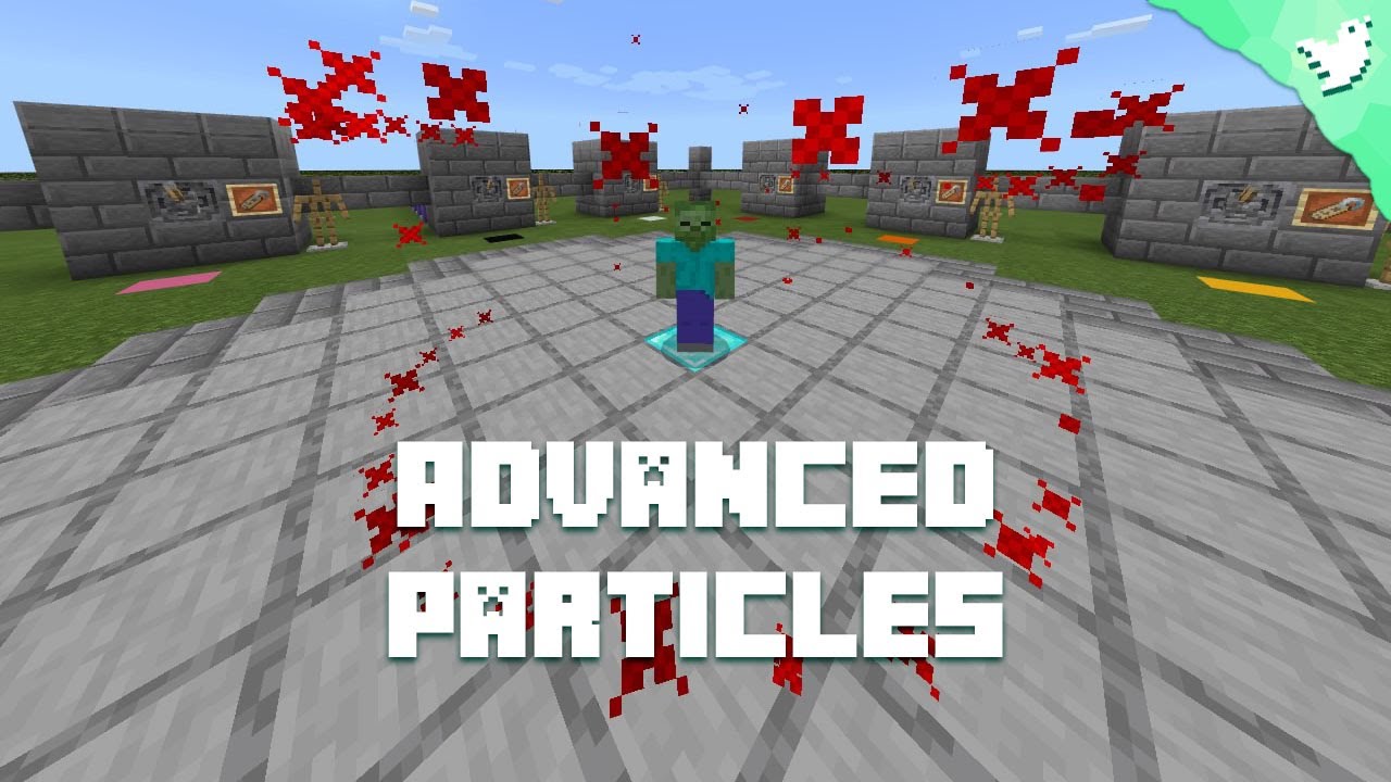 ADVANCED PARTICLES!!! | Minecraft Bedrock Commands - YouTube