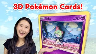 How to make 3D POKEMON CARDS!!!