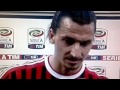 Milan-Lecce 2-0 Ibra Shock Contro Tutti [Intervista dopo Gara] 11-03-2012