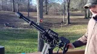 MiniGun vs Cardboard Box GE M134 308 Mini Gun