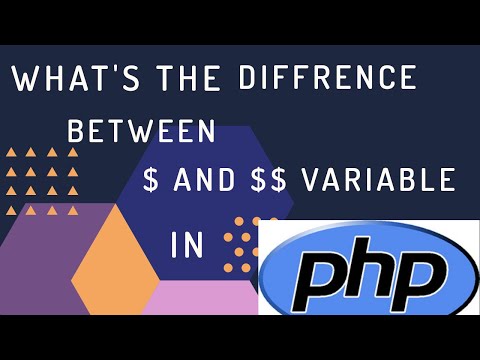 Exact Difference Between Single dollar($) & Double dollar($$) In PHP