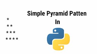 Python Pattern Programs | Printing stars in Pyramid shape | Pyramid Python | draw pyramid in python