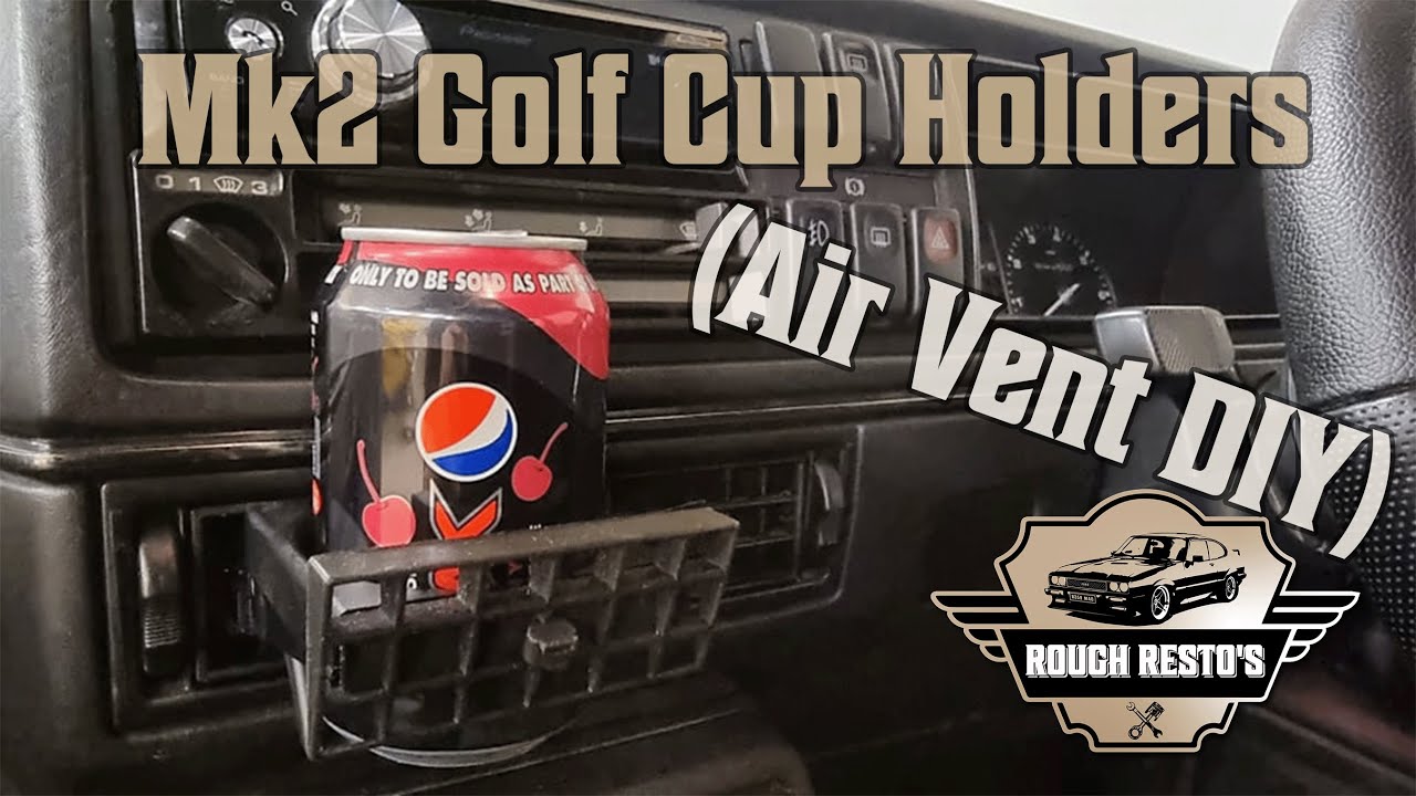 Mk2 Golf Stealth Air Vent Cup Holders (DIY) YouTube
