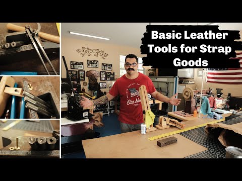 Basic Leather Tools