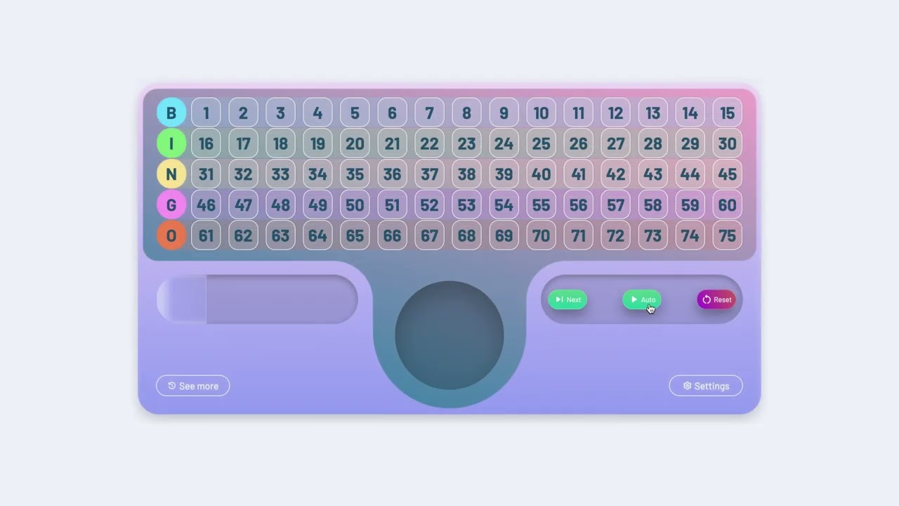 Bingo Caller Promo - WDW Bingo