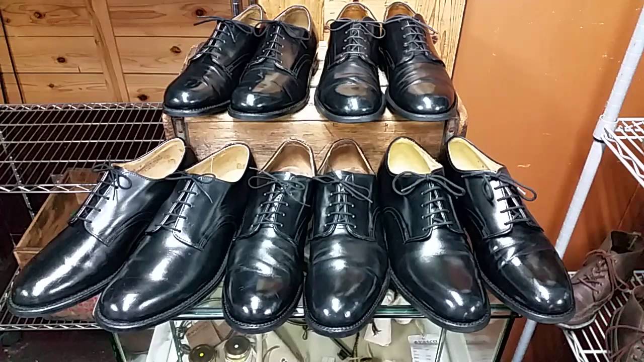 実物本物 【U.S.NAVY Service Shoes】1980s アメリカ海軍サービス