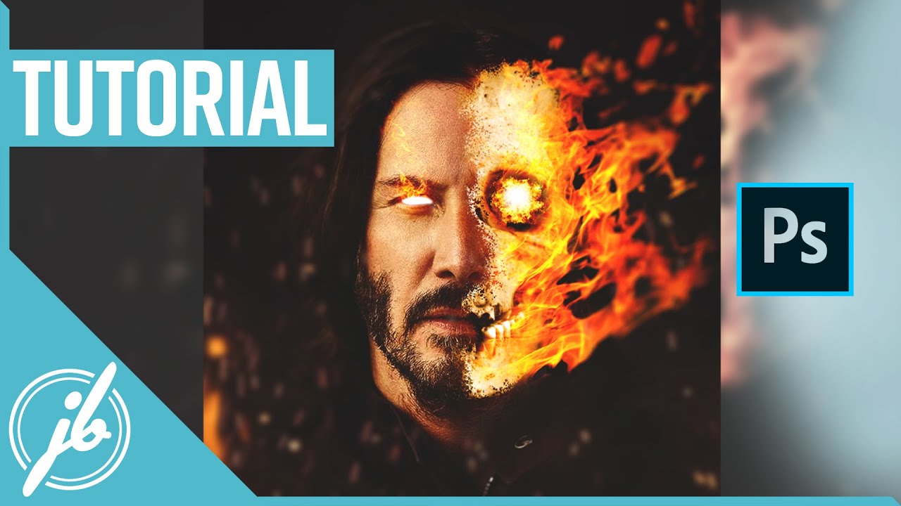 GHOST RIDER POSTER | PHOTOSHOP TUTORIAL