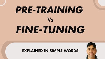 What is Difference  Between Pretraining and Finetuning?