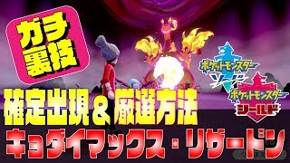 【ポケモン剣盾/裏技】無限W稼ぎ＆キョダイマックス・リザードンを確定入手方法!（メタモン等でもOK）【ポケモンソードシールド/ポケットモンスター】