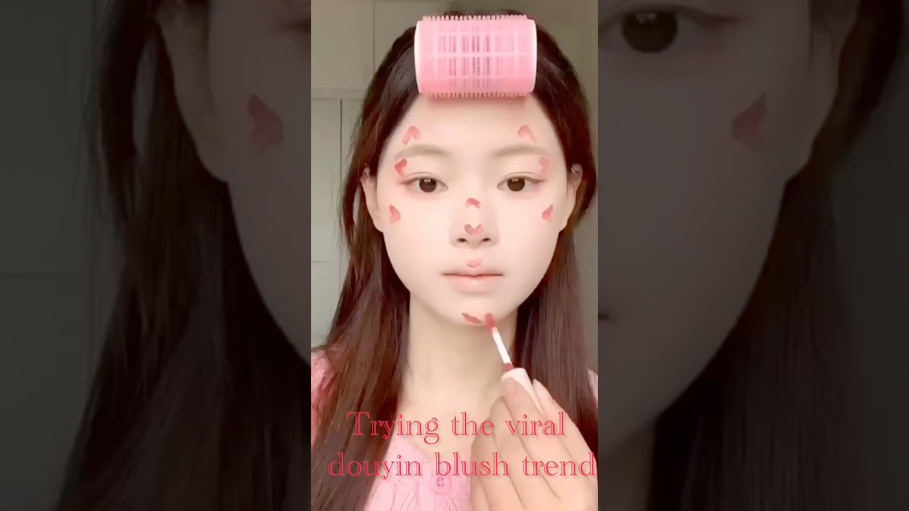 Viral blush trend 