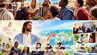 Examining the Scriptures Daily. October 7, 2026