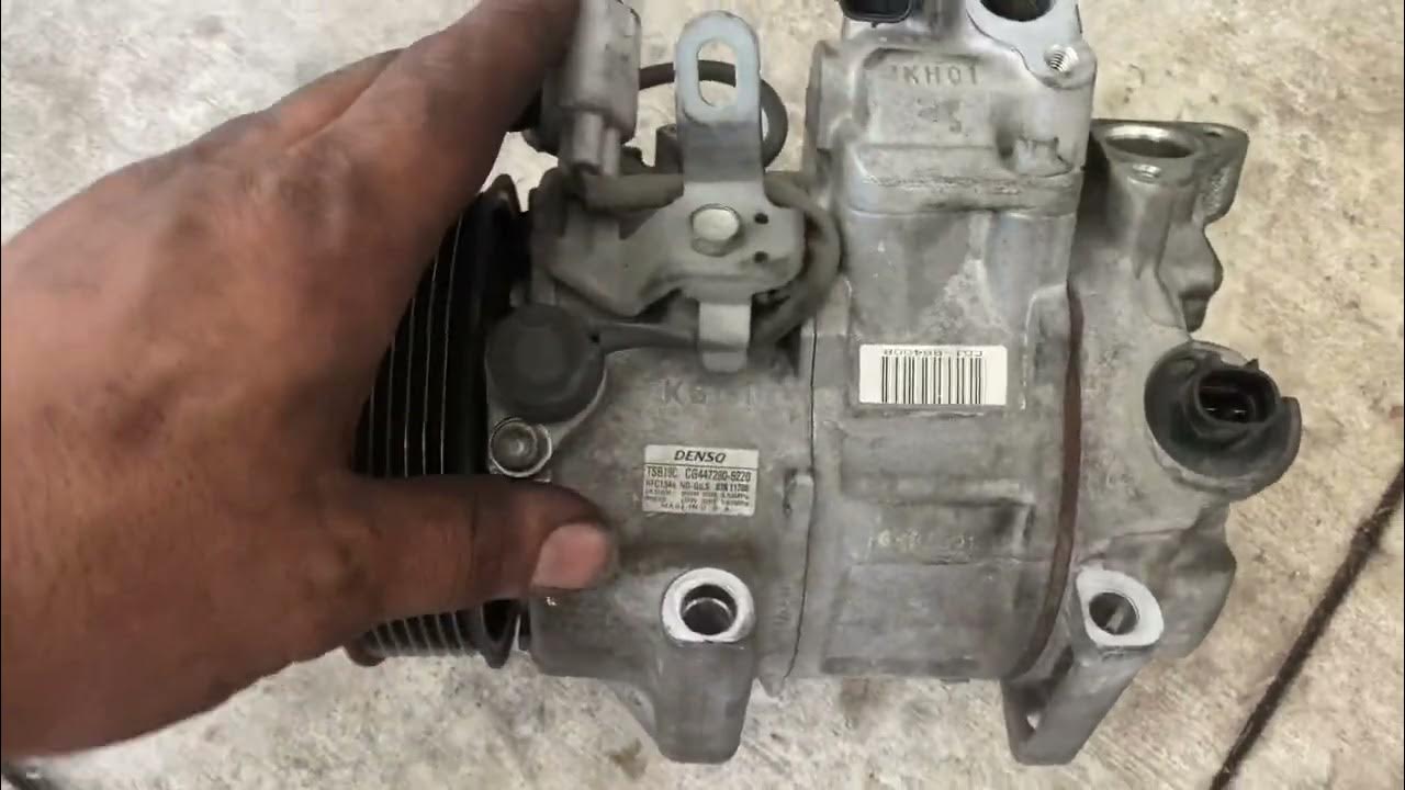 2011 Toyota Sienna A/c compressor replacement ,a/c condenser ,a/c