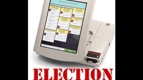 How to Steal an Election with Diebold Machine in One Minute