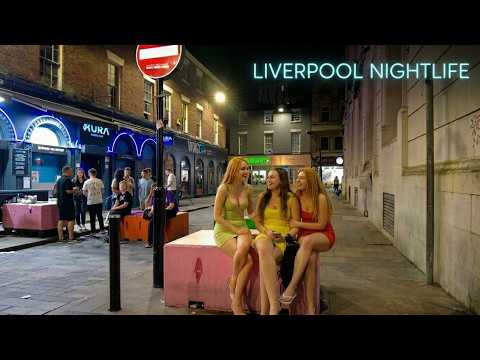 Liverpool After Midnight 🇬🇧 What Are People Really Doing This Late? | Walking Tour