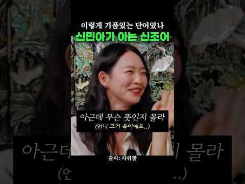 무슨 뜻인지 모르고 쓰는 신민아 thumbnail
