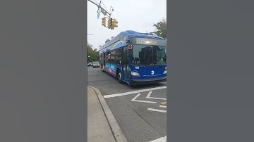 MTA NYCT Bus: 2017 XN40 B11 at Avenue I & Ocean Parkway #mta #shorts #newyork #mtabus
