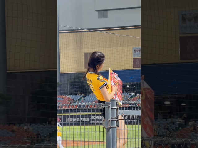 喜歡凱蒂在應援舞台上的狀態😁 #謝凱蒂 #啦啦隊 #cheerleader #中信兄弟 #passionsisters #棒球應援 #CPBL