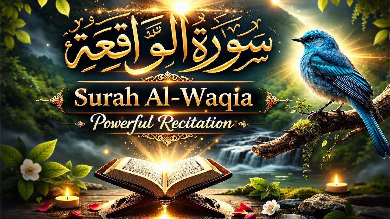 Surah Waqia | Powerul Tilawat Emotional Quran Recitation That Softens the Heart