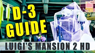 Luigi's Mansion 2 HD D3 Walkthrough - Across the Chasm Guide Boo location Gem 9, 10, 11, 12, & 13