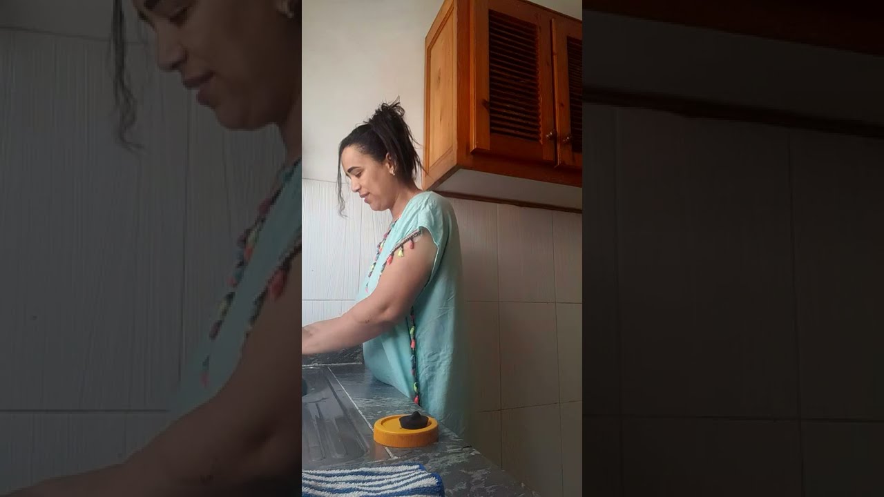 نظفت المطبخ وشاركت معاكم الفيديو🔥🌹