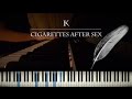 K (Cigarettes After Sex) - Piano Cover