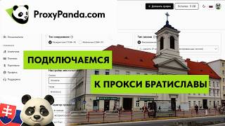 Как получить прокси Братиславы в proxypanda/ прокси панда/ проксипанда