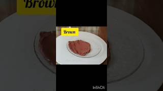 How to get BROWN Color in whipping cream 🤎✨️ #trendingshorts #shortsfeed