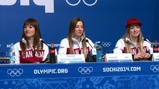 Jo-2014 Les Soeurs Dufour-Lapointe Médaillées En Ski De Bosses