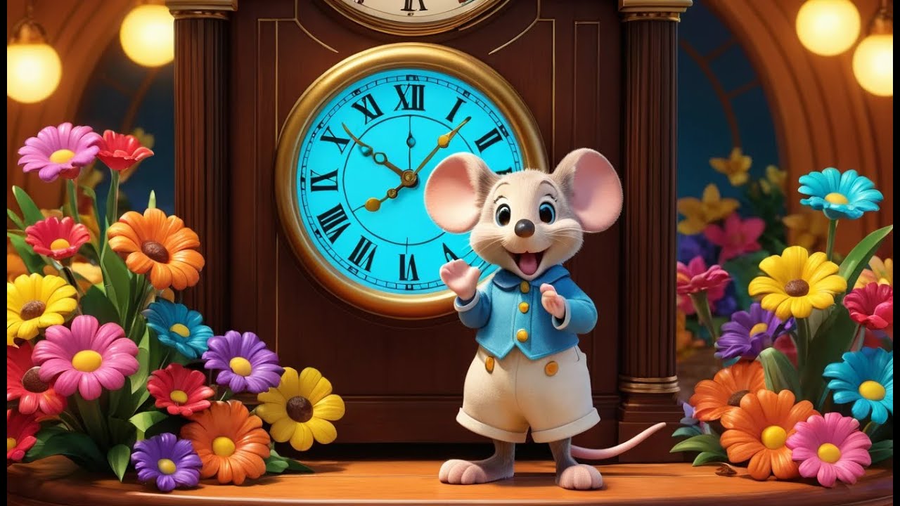 Hickory Dickory Dock | Fun Action Song for Kids | Nursery Rhymes & Kids ...