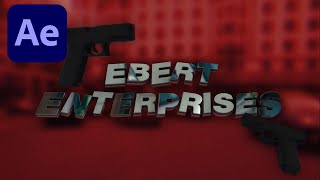MAKE 3D TITLE ANIMATION [AFTER EFFECTS/ELEMENT 3D]