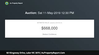 181 Kingsway Drive, Lalor VIC 3075 | AuPropertyReport.Com