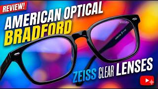 Theos American Optical Bradford | Zeiss SmartLife Single Vision | Anti-Glare Lenses