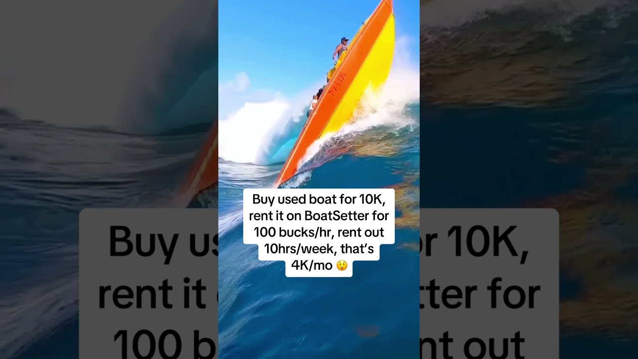 BOAT RENTAL BUSINESS 