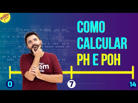 COMO CALCULAR pH E pOH | Resumo de Química para o Enem