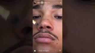 luka sabbat Met Gala makeup