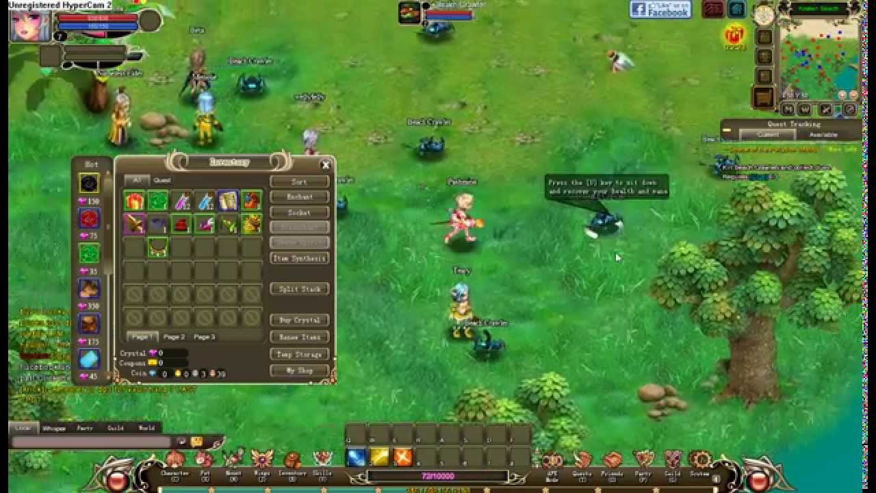 Crystal Saga ''Start'' LVL 111 YouTube